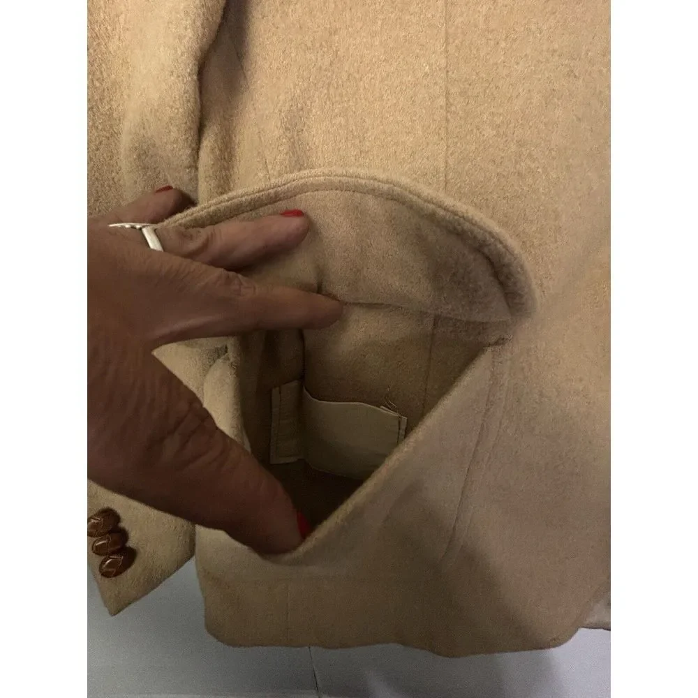 VTG Jos A Bank Executive 100% Camel Hair‎ Blazer Sport Coat Classic Mens 42R EUC